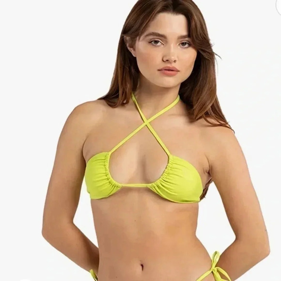 FULL Tilt NWT Multi-Way Halter Bikini Top Size M - Picture 1 of 9